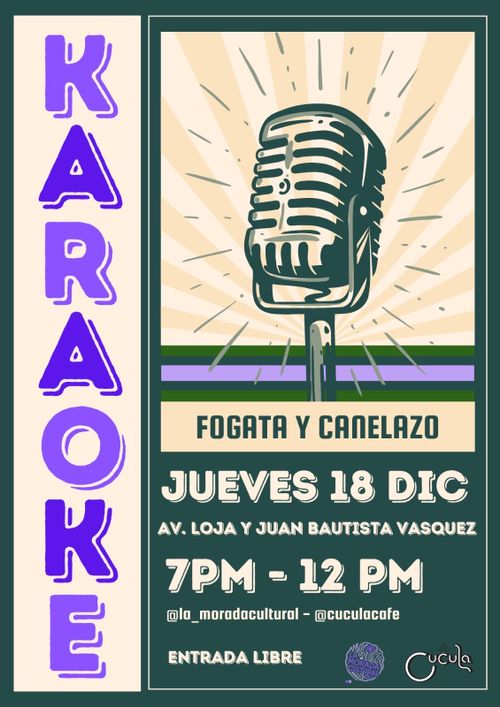 🎤🔥 Noche de Karaoke, Fogata y Canelazo 🔥🎶